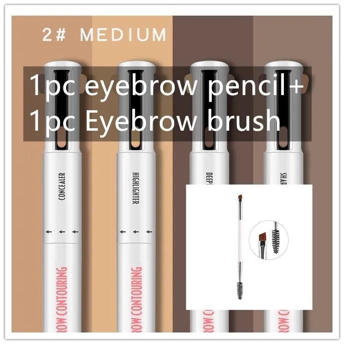 Rotating Ball-Point Portable Eyebrow Pen