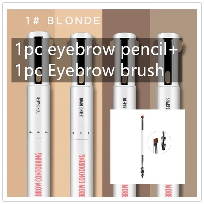 Rotating Ball-Point Portable Eyebrow Pen