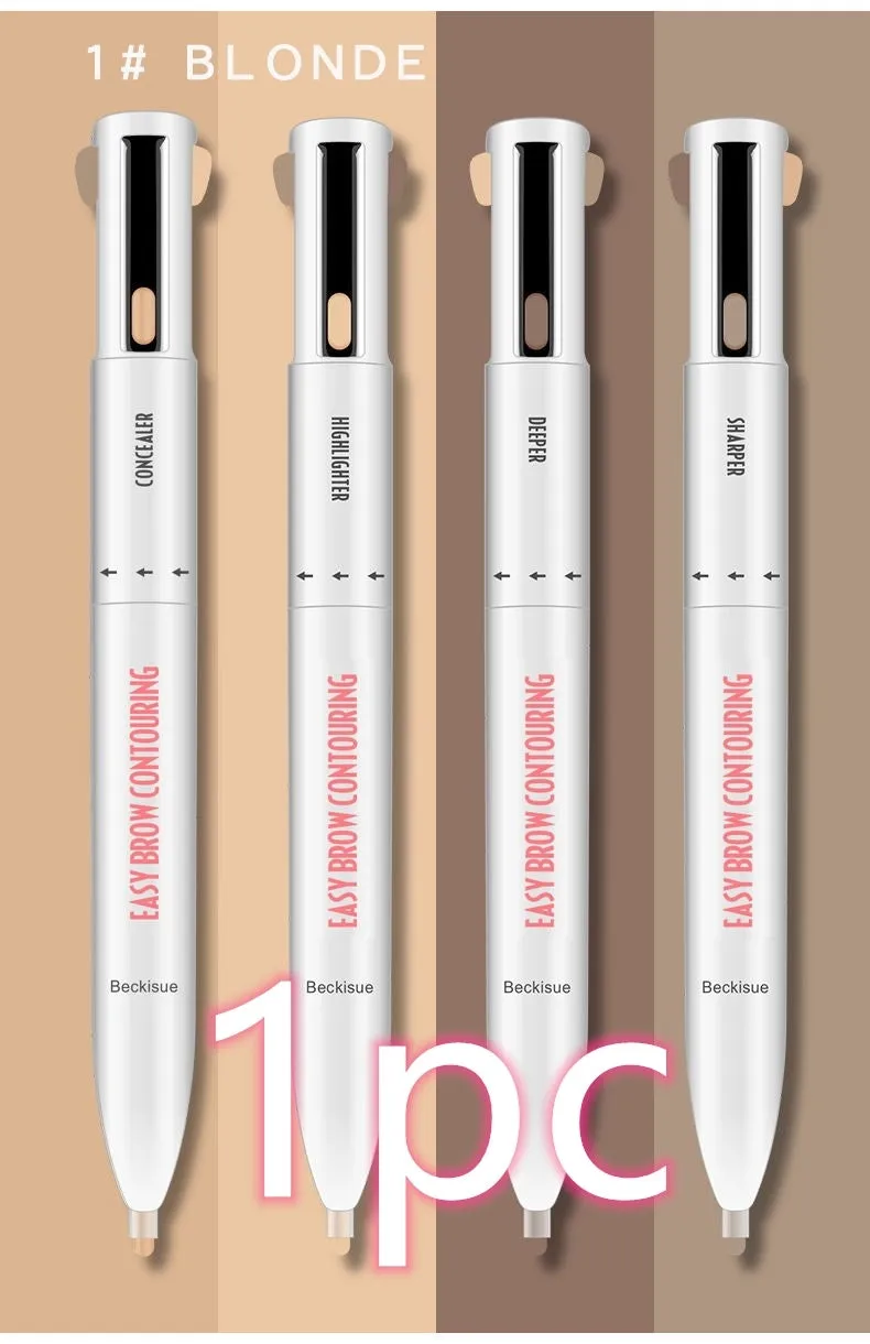 Rotating Ball-Point Portable Eyebrow Pen