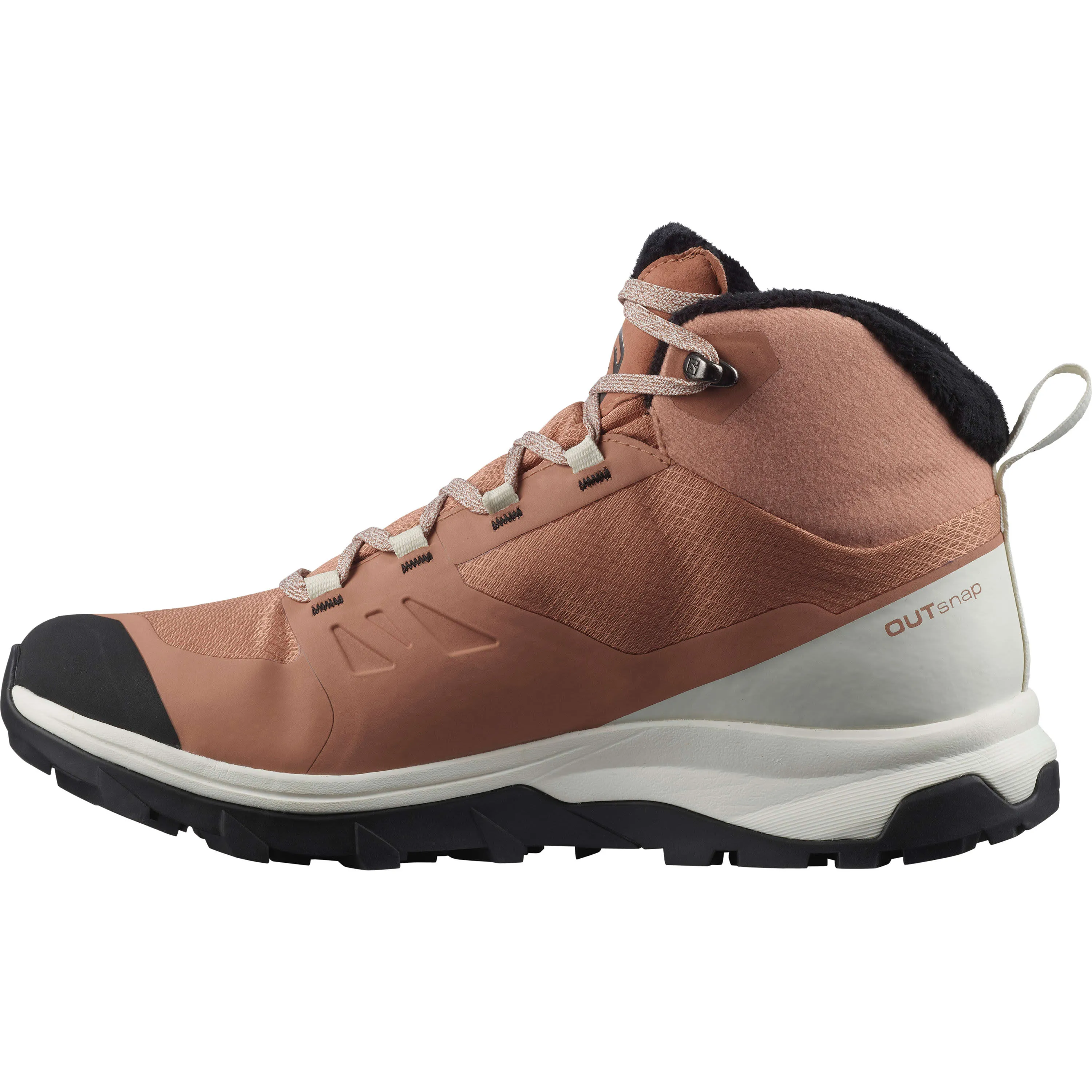 Salomon Women&#x27;s Outsnap CSWP Mocha Mousse/Vanilla Ice/Black | Buy Salomon Women&#x27;s Outsnap CSWP Mocha Mousse/Vanilla Ice/Black here | Outnorth