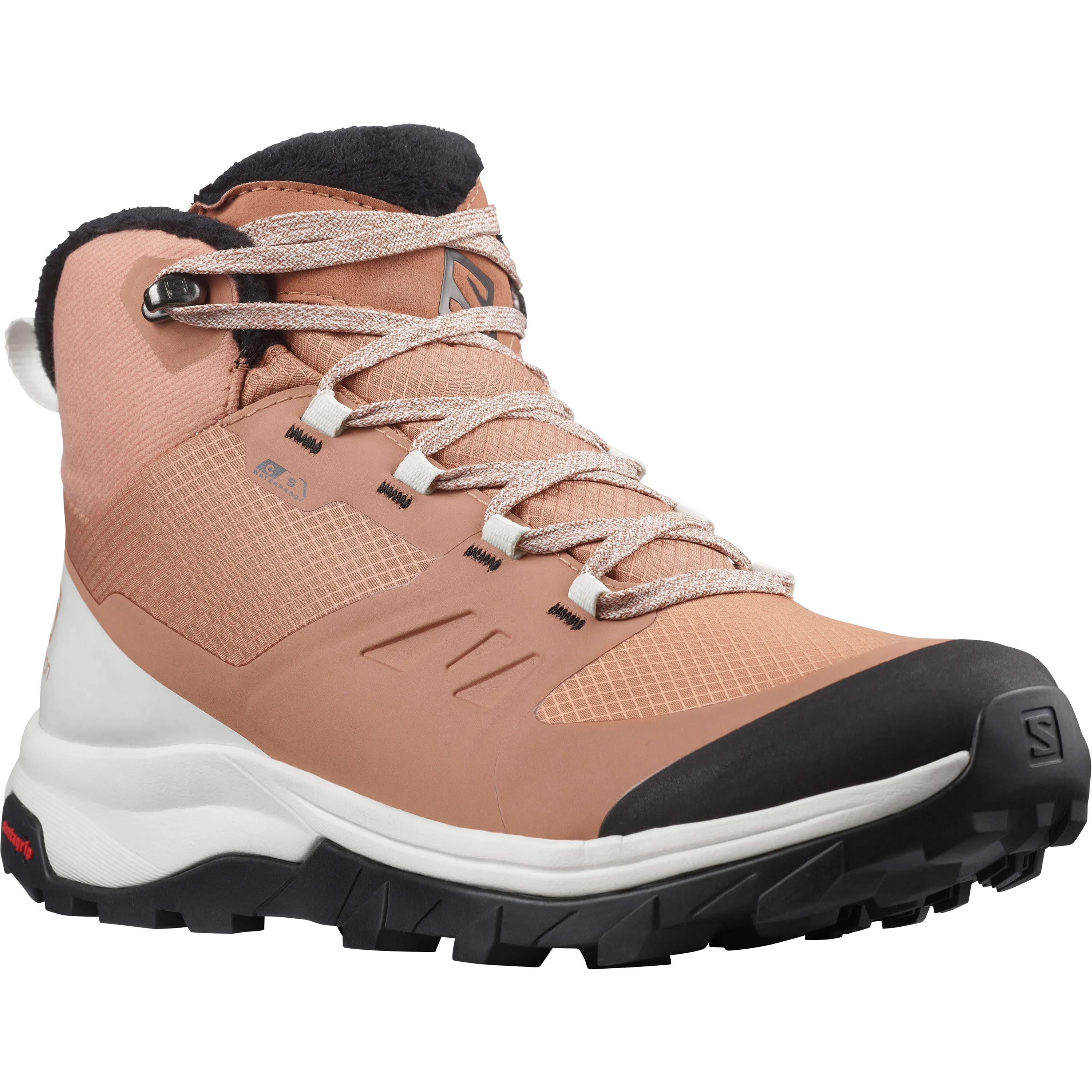 Salomon Women&#x27;s Outsnap CSWP Mocha Mousse/Vanilla Ice/Black | Buy Salomon Women&#x27;s Outsnap CSWP Mocha Mousse/Vanilla Ice/Black here | Outnorth