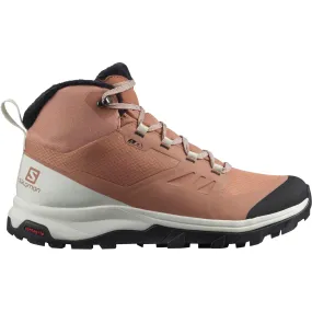 Salomon Women&#x27;s Outsnap CSWP Mocha Mousse/Vanilla Ice/Black | Buy Salomon Women&#x27;s Outsnap CSWP Mocha Mousse/Vanilla Ice/Black here | Outnorth