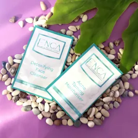 SAMPLE - ENCA Acne Clearing Pack - 5ml Cleanser & 5ml Moisturiser