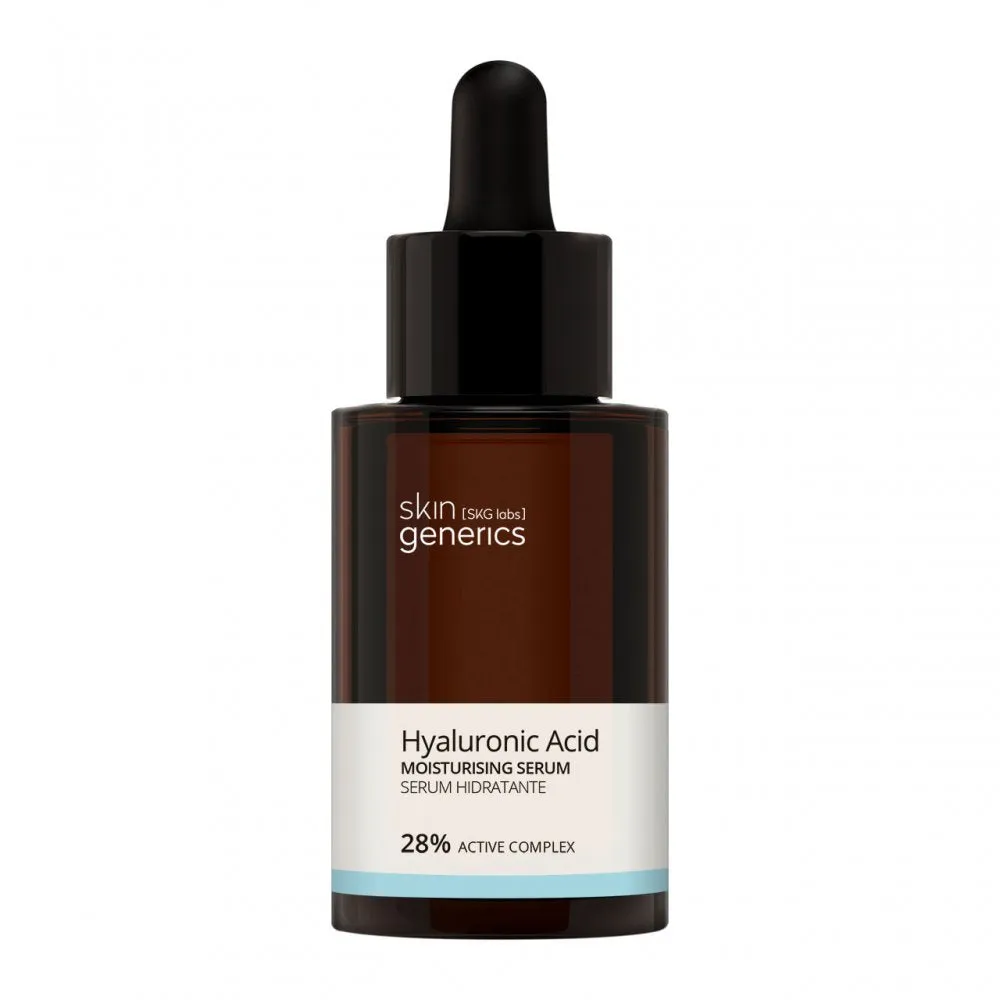 Skin Generics Hyaluronic Acid MOISTURISING SERUM 28% Active Complex, 30ml