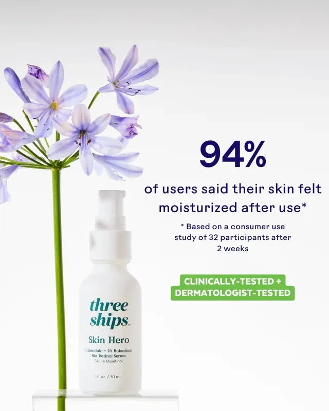 Skin Hero Calendula   2% Bakuchiol Bio-Retinol Serum