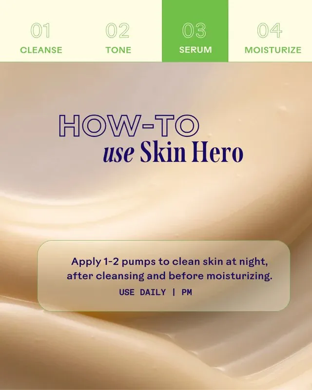 Skin Hero Calendula   2% Bakuchiol Bio-Retinol Serum