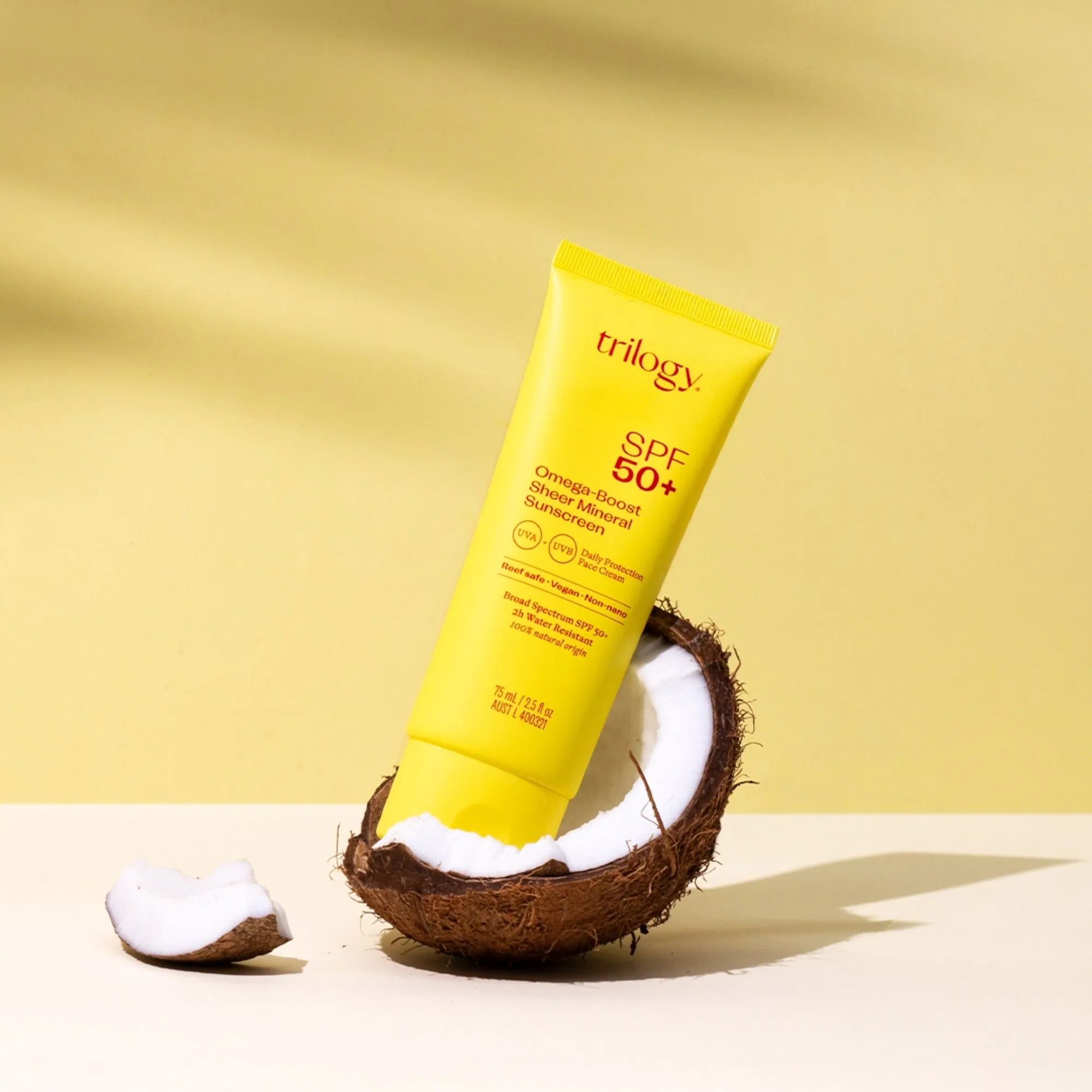 SPF 50  Omega-Boost Sheer Mineral Sunscreen, 75mL