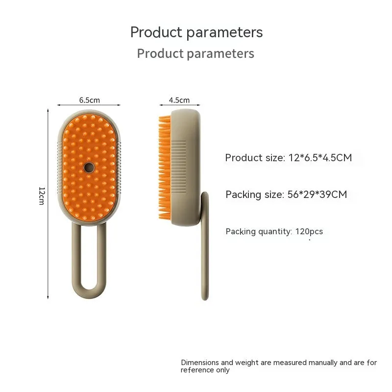 Steam Pet Brush Unique Spray, High-Quality, USB Rechargeable