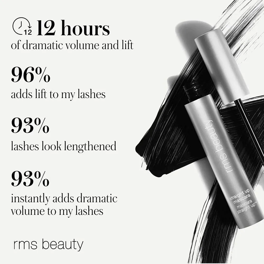Straight Up Volumizing Peptide Mascara - Full Size