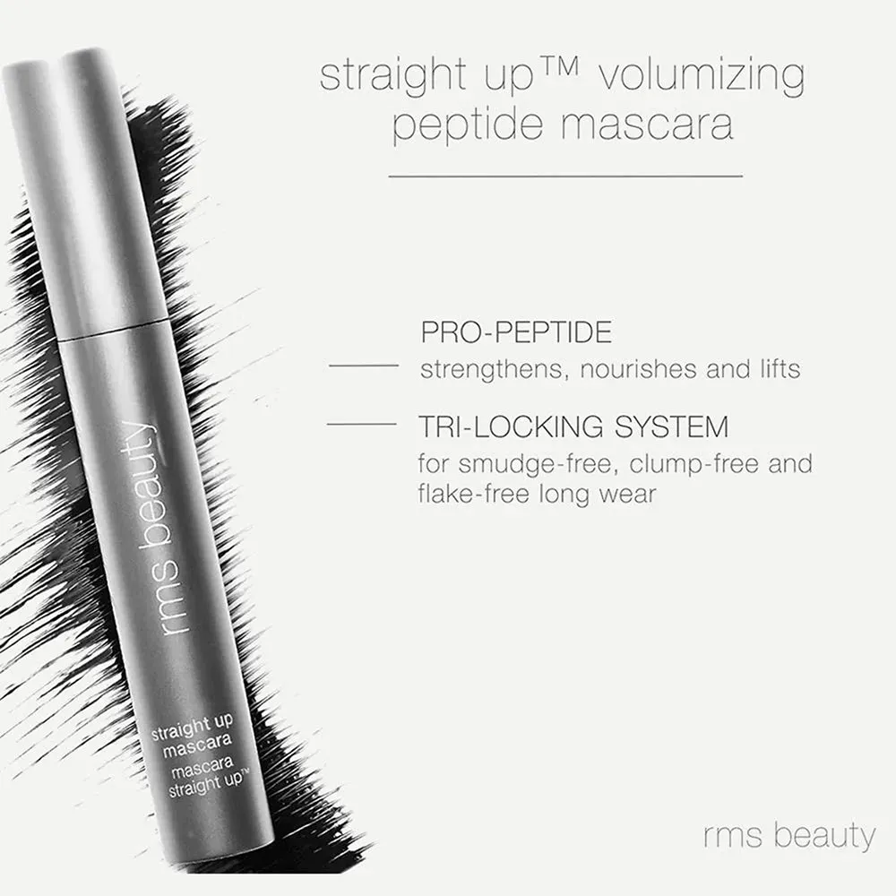 Straight Up Volumizing Peptide Mascara - Full Size