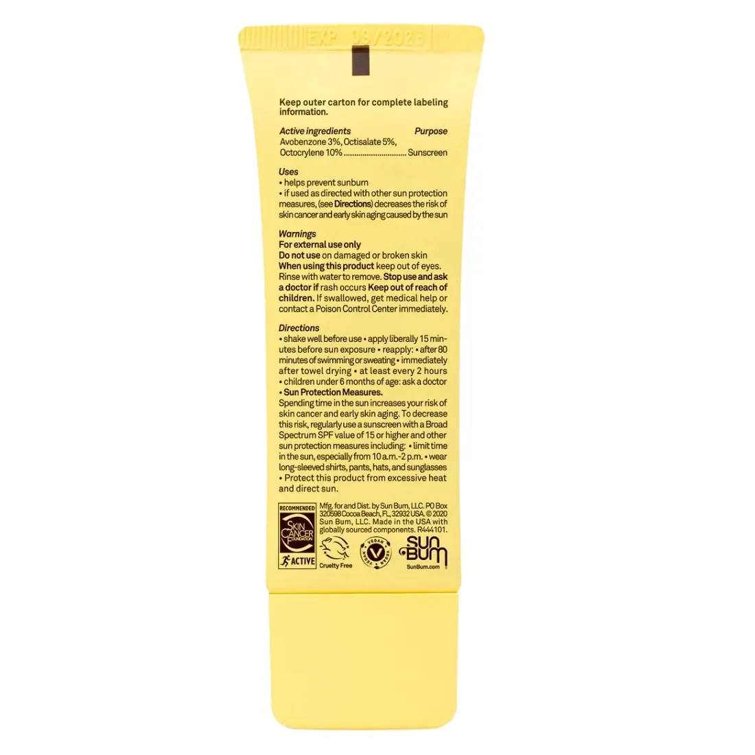 Sun Bum Original Glow SPF30 Sunscreen Lotion