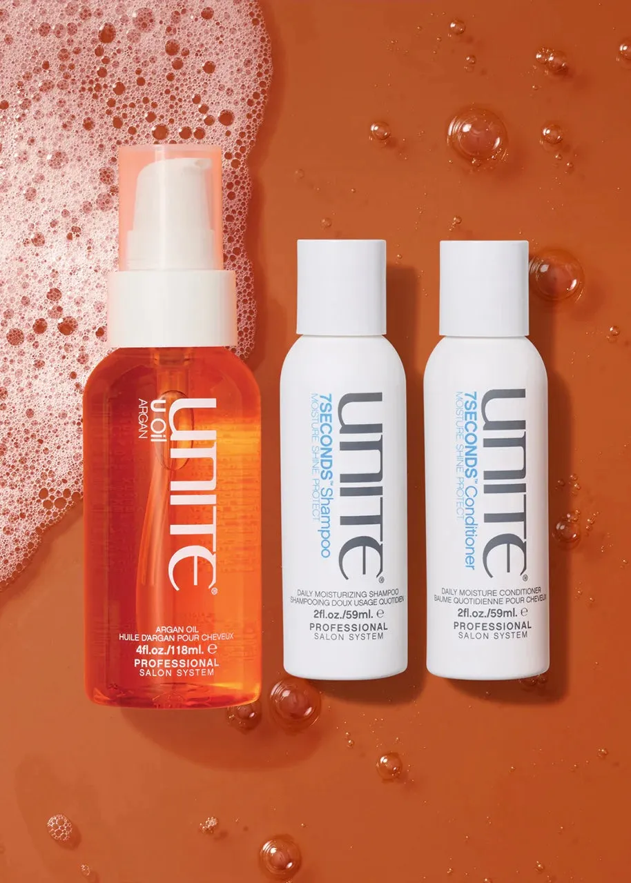 Unite Hair U Oil Clean & Shine Kit