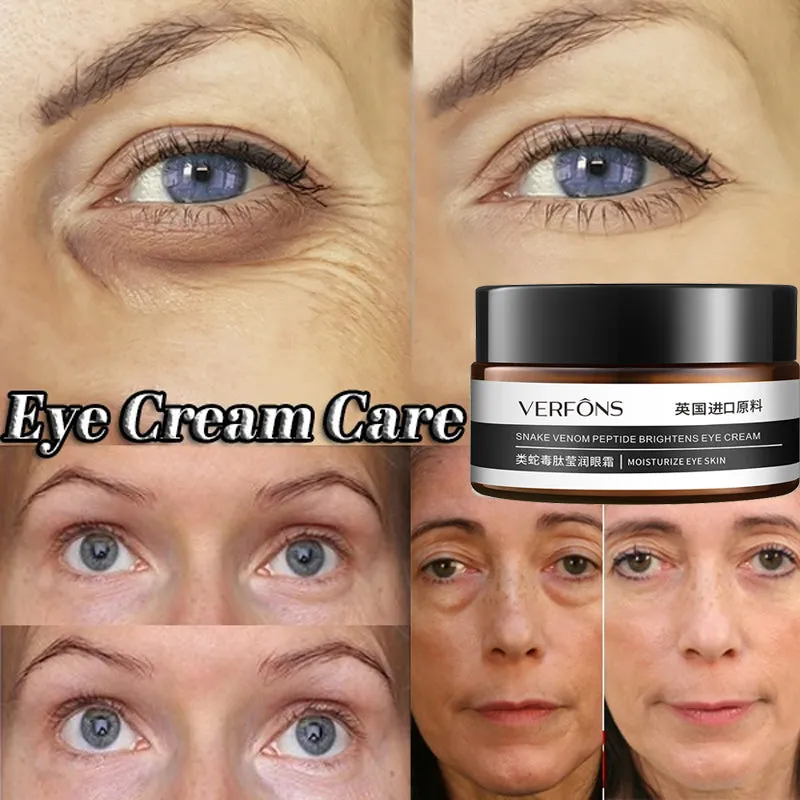 Verfons Firming Eye Cream Moisturizing - Dark Circle Remover - Snake Venom
