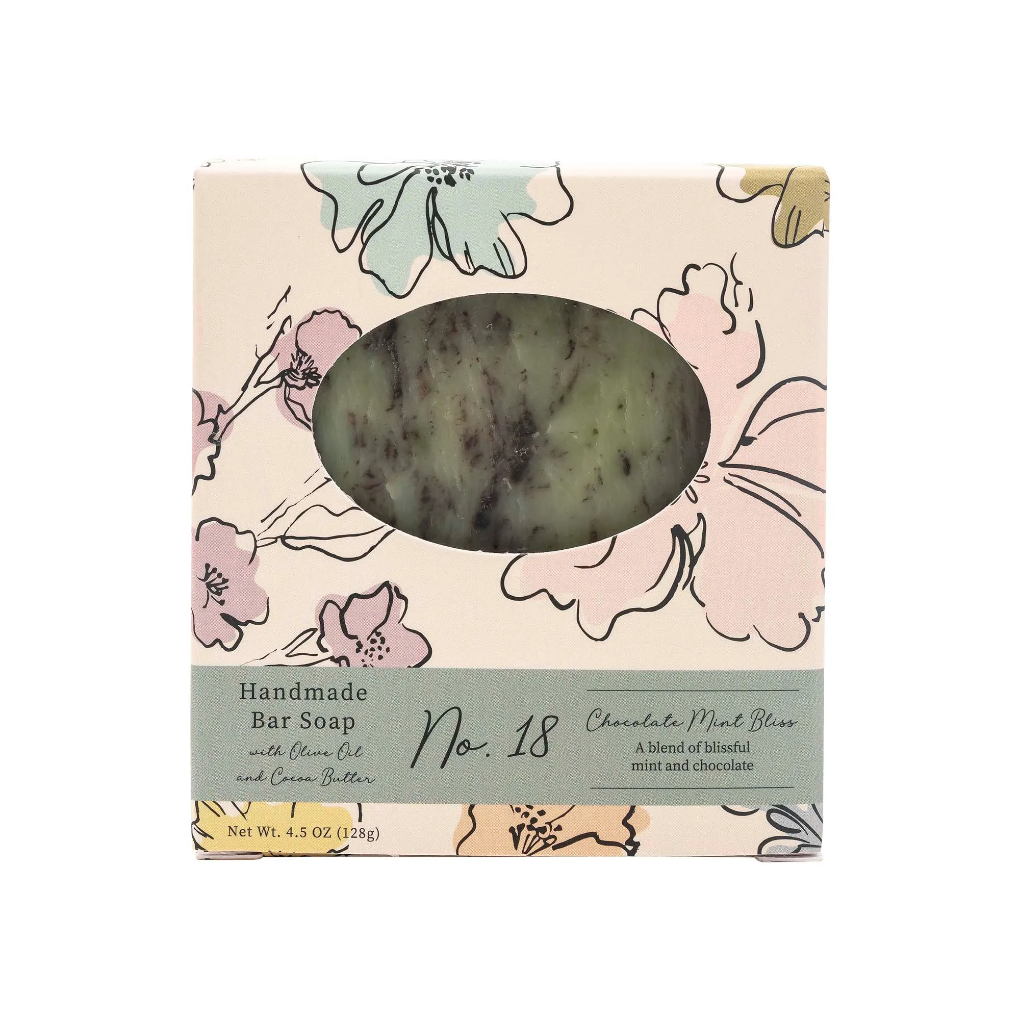 Wild Blossom Soap No. 18 - Chocolate Mint Bliss