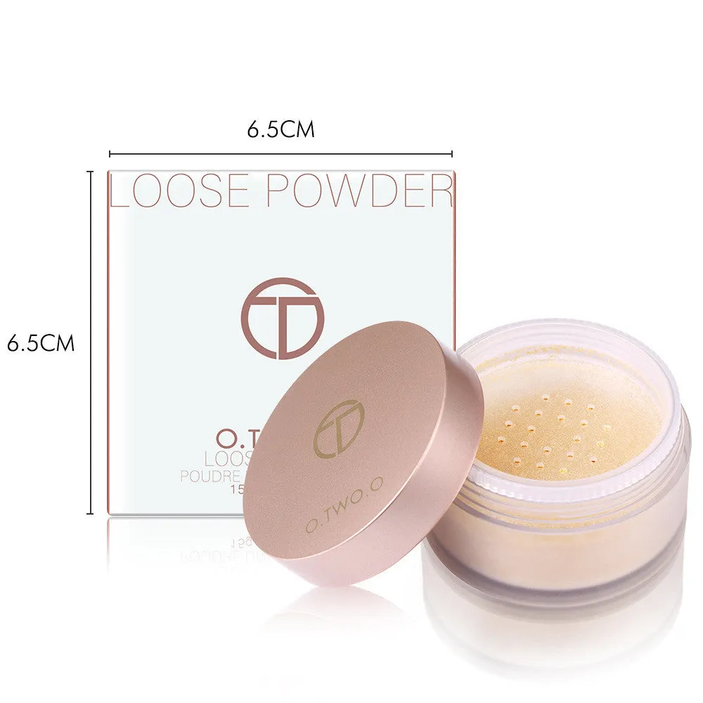Women's Makeup Setting Oil Control Concealer Moisturizing Loose Powder