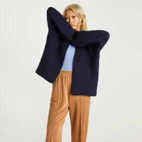 Wool & the Gang Breathe Cardigan Knitting Pattern