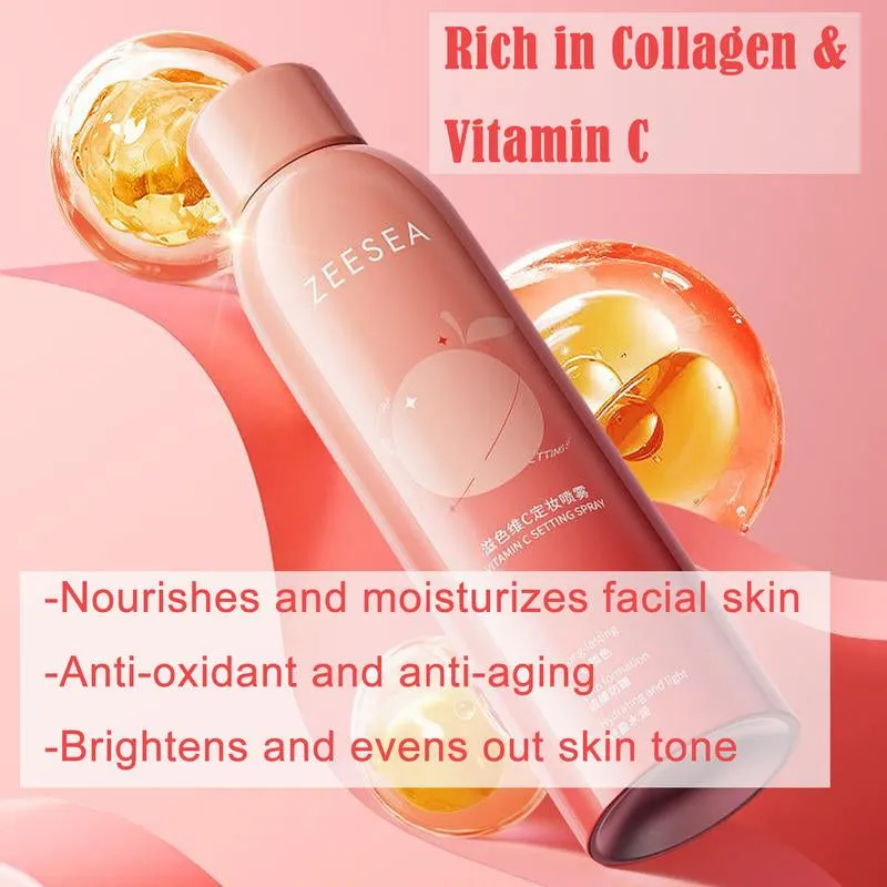 ZEESEA Vitamin C Mattifying Waterproof Setting Spray 3.52 Fl Oz 100 Ml